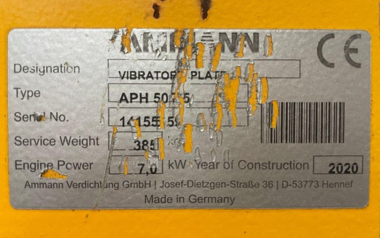AMMANN APH 50/75  PLA010313