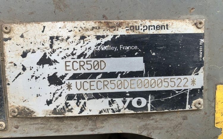 VOLVO ECR50D  212308