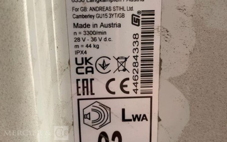STIHL RMA 765.0V  TON010046