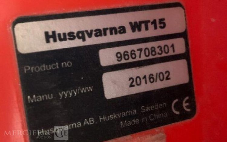 HUSQVARNA WT15  TAN011070