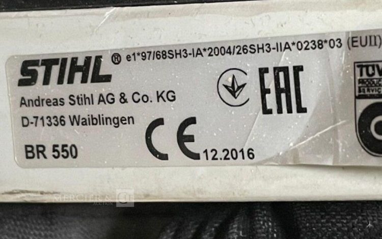 STIHL BR550  SOU010305