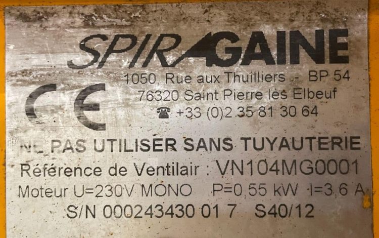 SPIRAGAINE   SOU010401