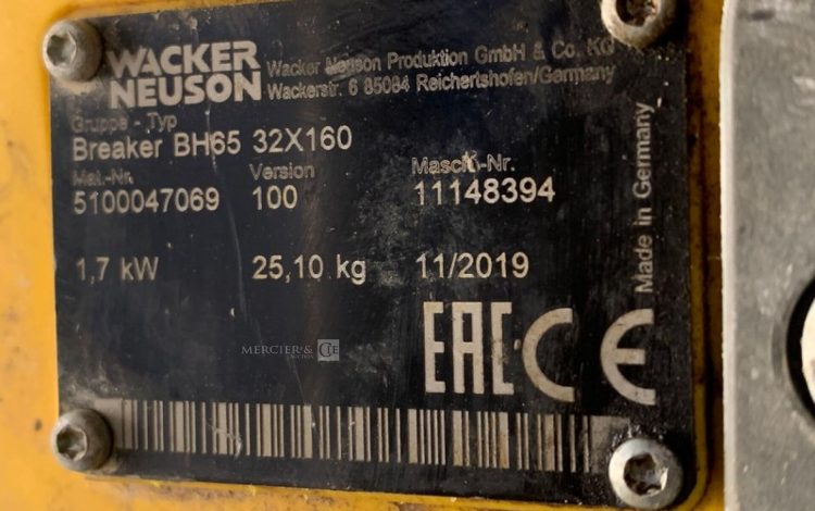 WACKER NEUSON BH65  PIQ011639