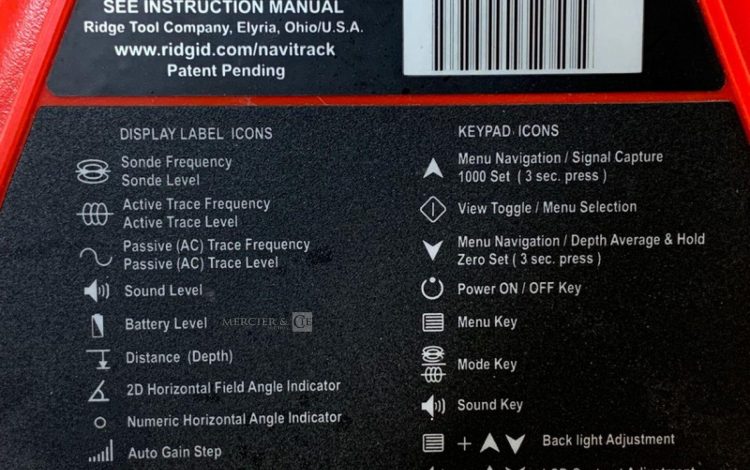 RIDGID NAVITRACK  DET007803