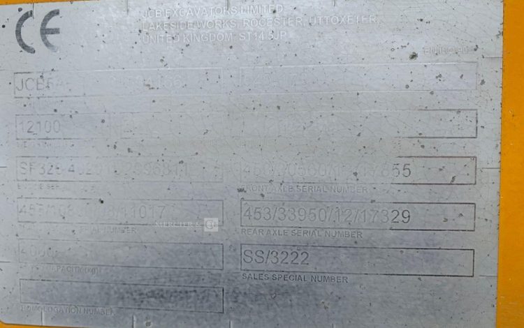 JCB 540-170  K854E005