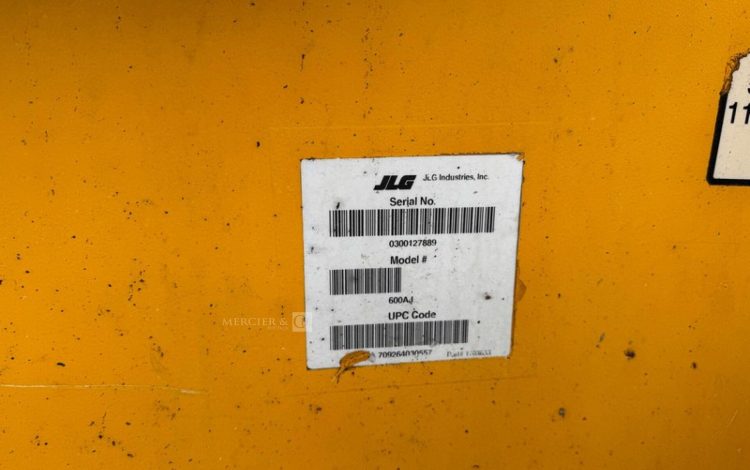 JLG 600AJ  3320