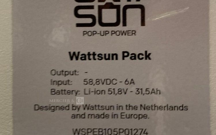 WATTSUN POP-UP POWER  BE0010003