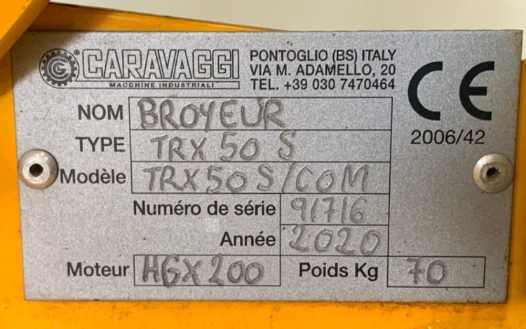 CARAVAGGI TRX50S  BRO010032