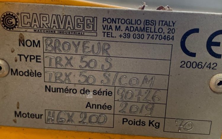 CARAVAGGI TRX50S  BRO010091