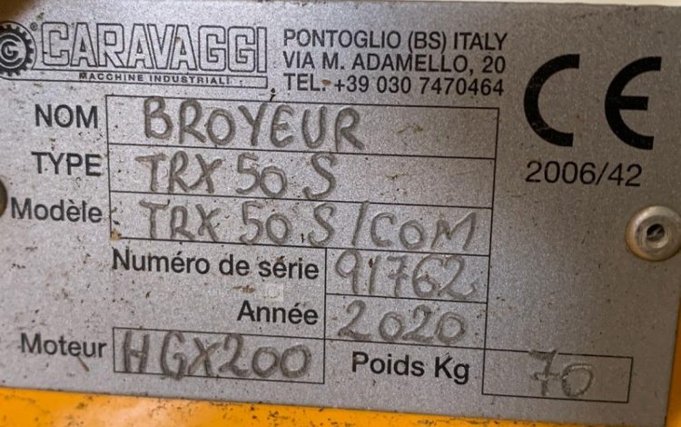 CARAVAGGI TRX50S  BRO010158
