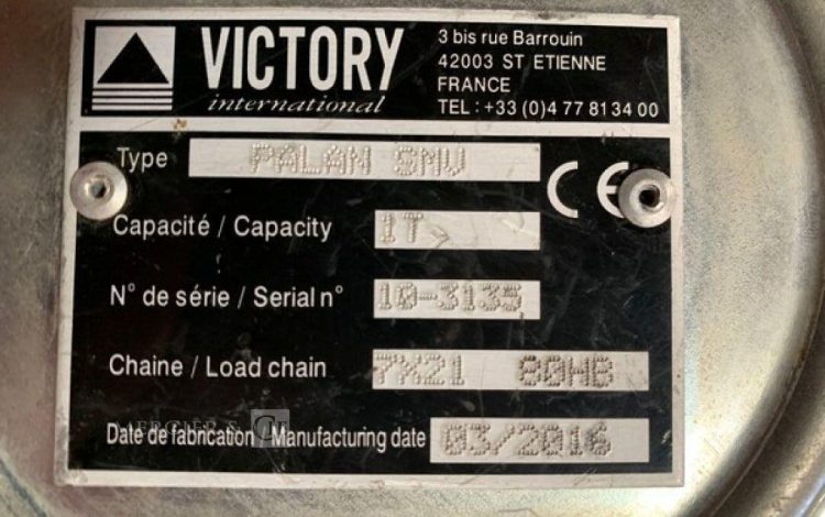 VICTORY PALAN SMV  PAL010088