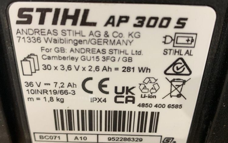 STIHL RMA 765.0V  TON010044