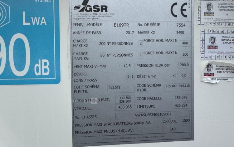 NISSAN CABSTAR NT400  VL299