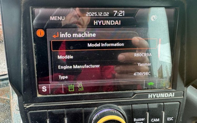 HYUNDAI ROBEX80CR-9A  MP655