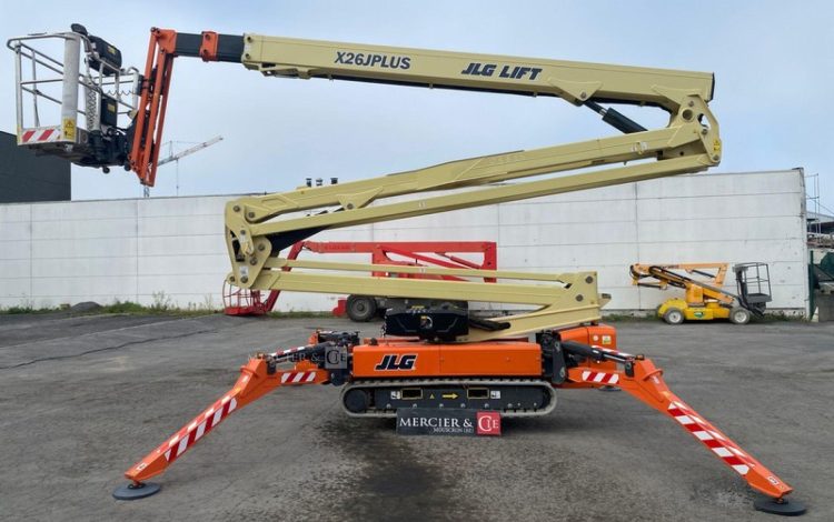 JLG NACELLE ARAIGNEE X26JP A CHENILLES  – 25,6 M – DIESEL – 417 HEURES  – ANNEE 2023  3654
