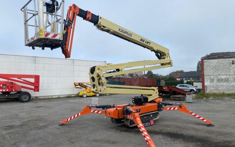 JLG NACELLE ARAIGNEE X26JP A CHENILLES  – 25,6 M – DIESEL – 417 HEURES  – ANNEE 2023  3654