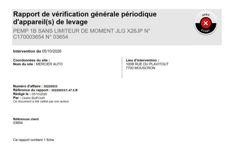 JLG NACELLE ARAIGNEE X26JP A CHENILLES  – 25,6 M – DIESEL – 417 HEURES  – ANNEE 2023  3654