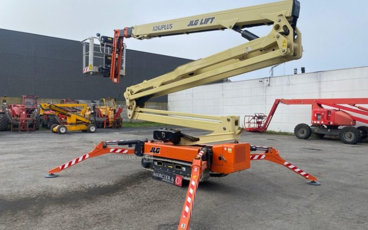 JLG NACELLE ARAIGNEE X26JP A CHENILLES  – 25,6 M – DIESEL – 417 HEURES  – ANNEE 2023  3654
