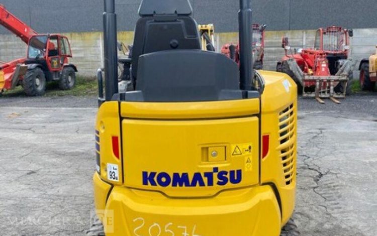 KOMATSU MINI PELLE PC24MR-5 SUR CHENILLES – 2,5 TONNES – DIESEL – 202 HEURES -ANNEE 2024  20574