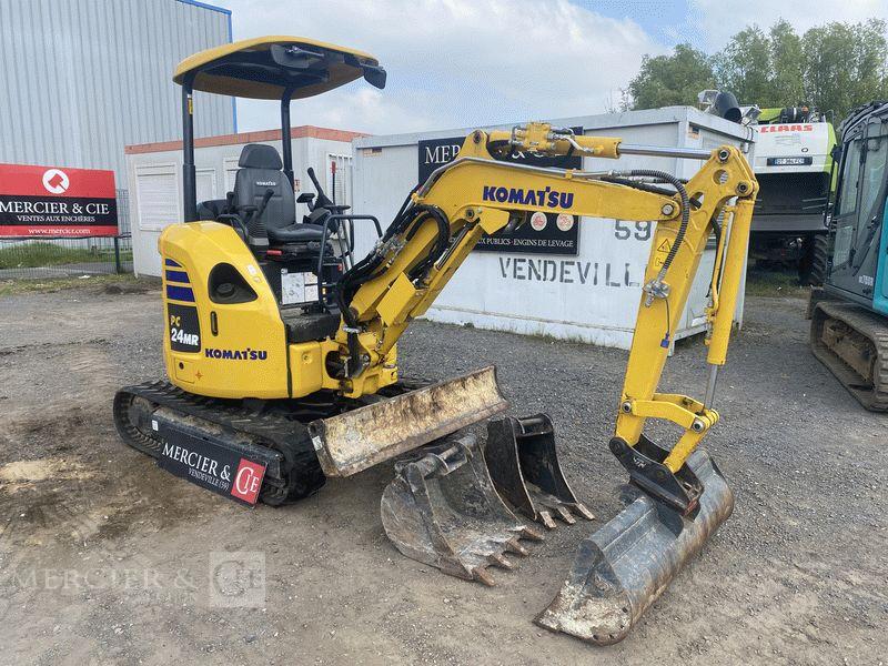 Mini-pelle Komatsu PC24MR-5 SUR CHENILLES - 2,5 TONNES - DIESEL - 202 HEURES -A — occasion 2024, 202 h
