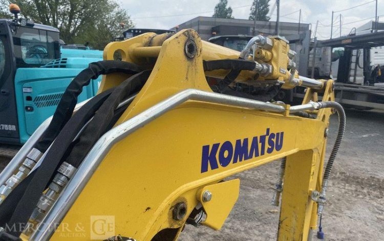 KOMATSU MINI PELLE PC24MR-5 SUR CHENILLES – 2,5 TONNES – DIESEL – 202 HEURES -ANNEE 2024  20574