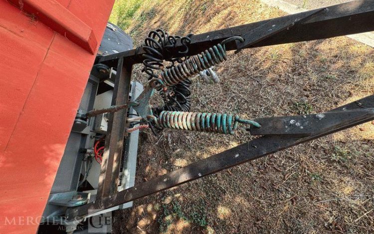 ROBUSTE KAISER PLATEAU R210F1C – 2 ESSIEUX AVEC ESSIEU DIRECTIONNEL – PTAC 14,5T – ANNEE 1995  2737RG76