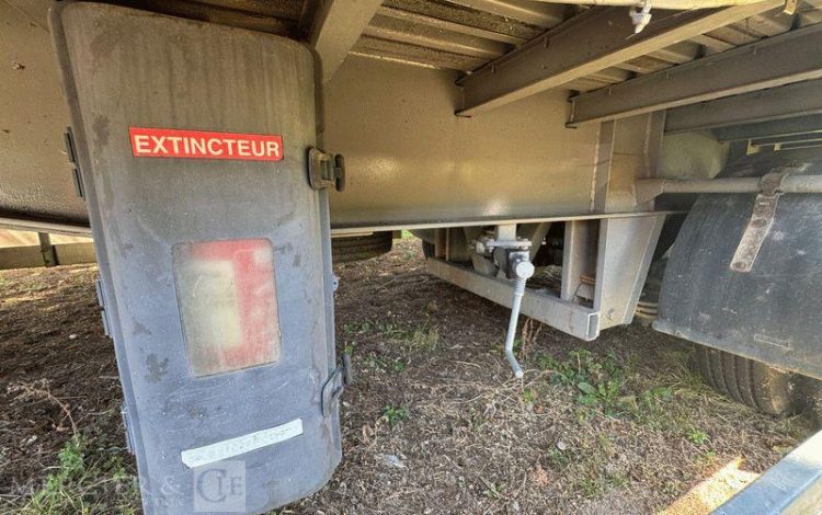 ROBUSTE KAISER PLATEAU R210F1C – 2 ESSIEUX AVEC ESSIEU DIRECTIONNEL – PTAC 14,5T – ANNEE 1995  2737RG76