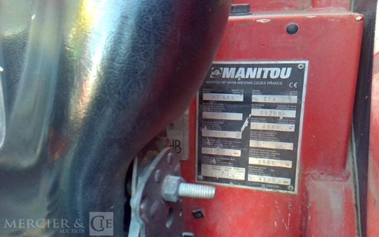 MANITOU CHARIOT TELESCOPIQUE  MT625 -6M – 3.5T- 5274H – AN2011  7095