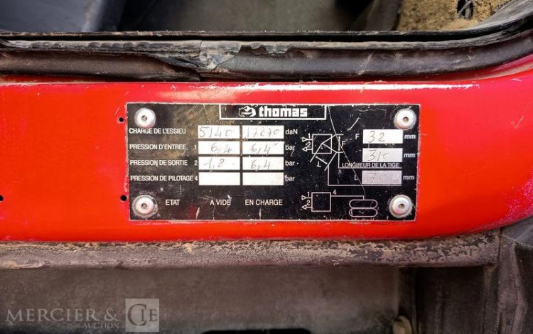 THOMAS 6X6 RENAULT-THOMAS SIDES FIRE TRUCK CREW CABIN EURO 2 – ANNEE 1998  CT-807-HS