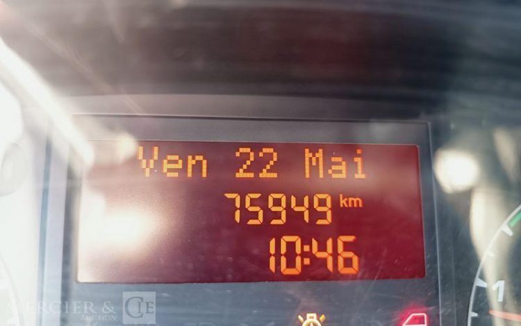 IVECO DAILY 35S AVEC NACELLE MULTITEL MX170 17M – 3391 HEURES – 75949 KMS – ANNEE 2013 ROUGE CY-352-KD