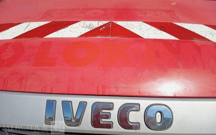 IVECO DAILY 35S AVEC NACELLE MULTITEL MX170 17M – 3391 HEURES – 75949 KMS – ANNEE 2013 ROUGE CY-352-KD