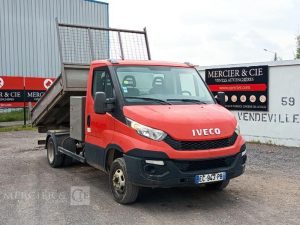 IVECO IS35 BENNE SIMPLE CABINE COFFRE IVECO 35C13  EC-943-PB