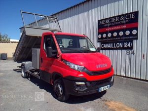 IVECO 35-120  BENNE SIMPLE CABINE COFFRE ROUGE EL-522-MN