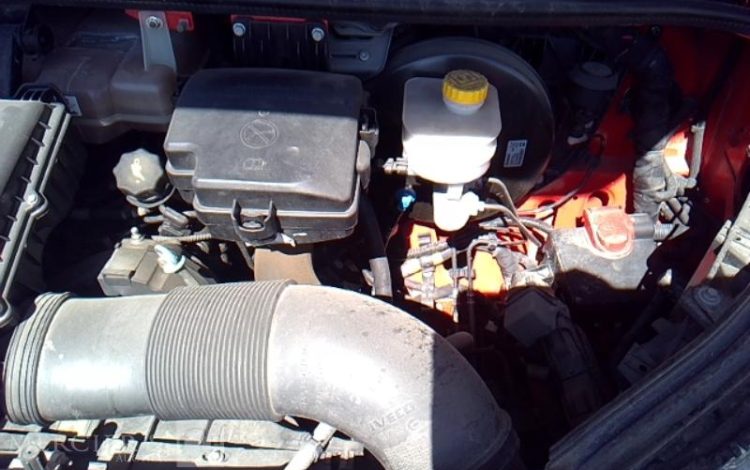 IVECO 35-120  BENNE SIMPLE CABINE COFFRE ROUGE EL-522-MN