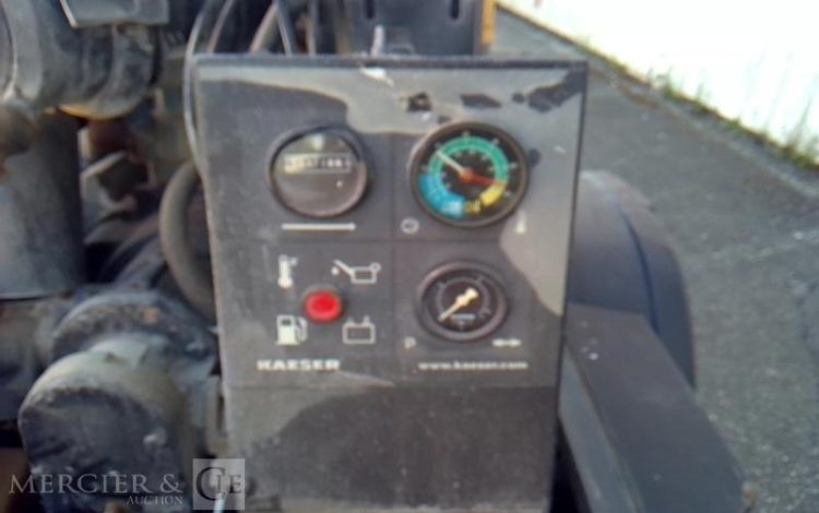 KAESER COMPRESSEUR D AIR M20 2000L/MN 7 BARS 370H AN2017  EP-340-YZ