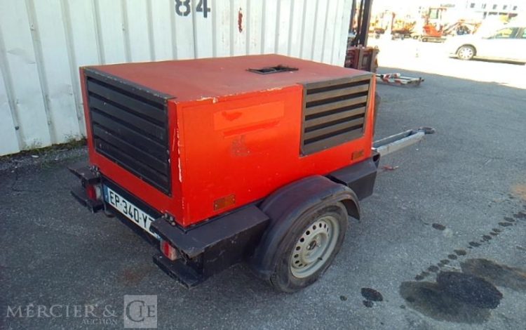 KAESER COMPRESSEUR D AIR M20 2000L/MN 7 BARS 370H AN2017  EP-340-YZ