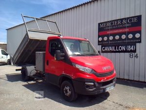 IVECO IS35 BENNE SIMPLE CABINE COFFRE IVECO 35C12  ES-489-CS