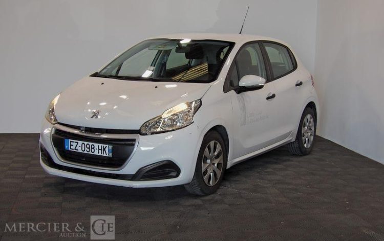 PEUGEOT 208 SOCIETE 1.6 BLUEHDI 75 PREMIUM BLANC EZ-098-HK