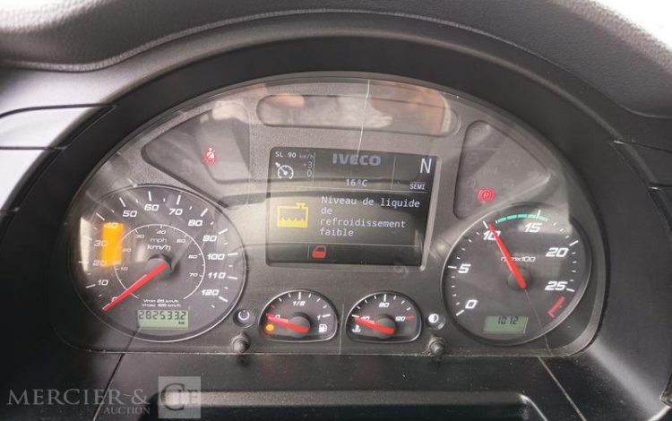 IVECO STRALIS 460 NP – GAZ – PTRA : 44 TONNES – 282533 KMS – ANNEE 2019 JAUNE FE-895-YJ