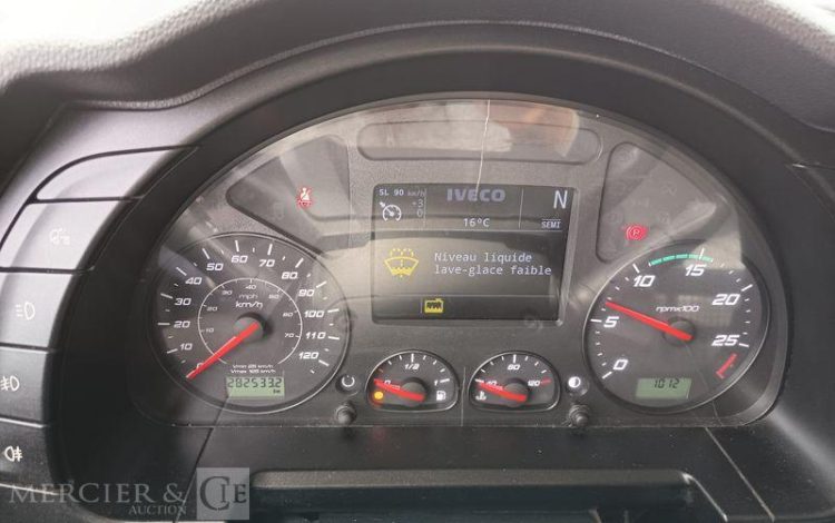 IVECO STRALIS 460 NP – GAZ – PTRA : 44 TONNES – 282533 KMS – ANNEE 2019 JAUNE FE-895-YJ