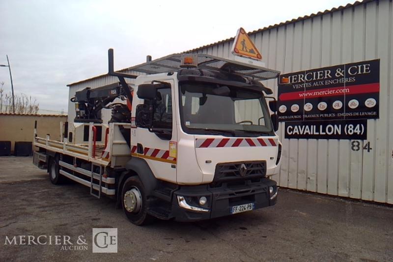Foreuse Renault BLANC D12 TREUIL RISA GT2 3983H 4X2 PTAC 11T990 — occasion, 3 983 h
