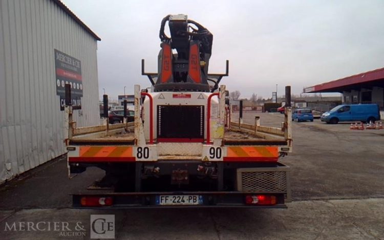 RENAULT D12 FOREUSE TREUIL  RISA GT2 3983H 4X2 PTAC 11T990 BLANC FF-224-PB
