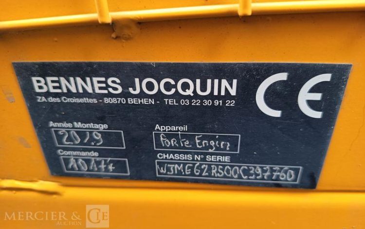 IVECO STRALIS 420 PORTE ENGIN DIESEL – PTAC : 32,25 TONNES – 264376 KMS – ANNEE 2019 JAUNE FG-240-YL