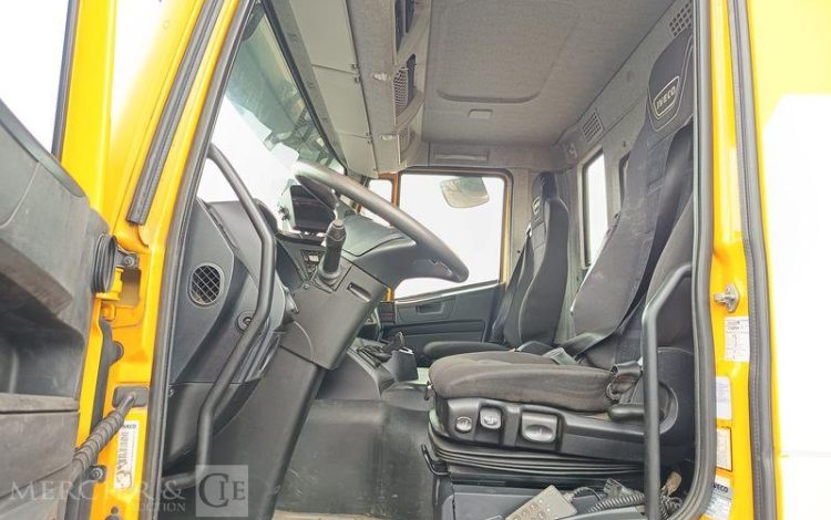 IVECO STRALIS 420 PORTE ENGIN DIESEL – PTAC : 32,25 TONNES – 264376 KMS – ANNEE 2019 JAUNE FG-240-YL