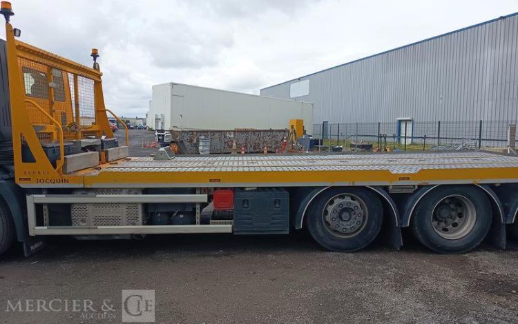 IVECO STRALIS 420 PORTE ENGIN DIESEL – PTAC : 32,25 TONNES – 264376 KMS – ANNEE 2019 JAUNE FG-240-YL
