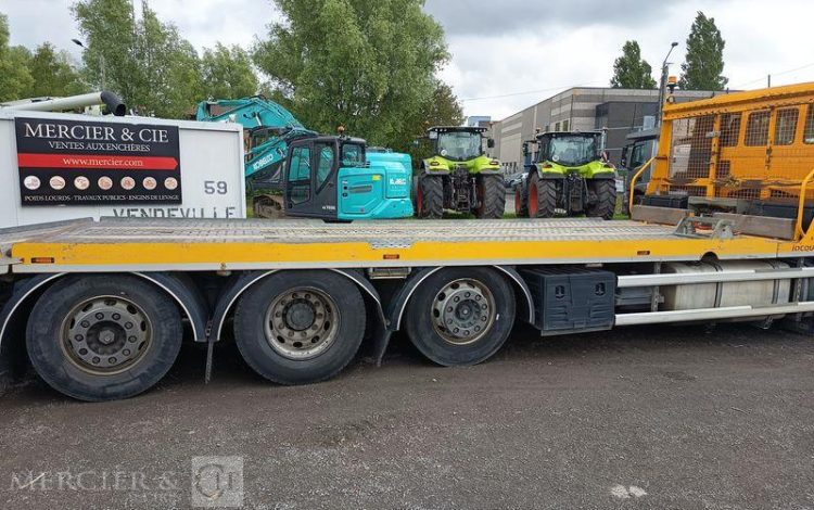 IVECO STRALIS 420 PORTE ENGIN DIESEL – PTAC : 32,25 TONNES – 264376 KMS – ANNEE 2019 JAUNE FG-240-YL