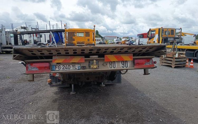 IVECO STRALIS 420 PORTE ENGIN DIESEL – PTAC : 32,25 TONNES – 264376 KMS – ANNEE 2019 JAUNE FG-240-YL