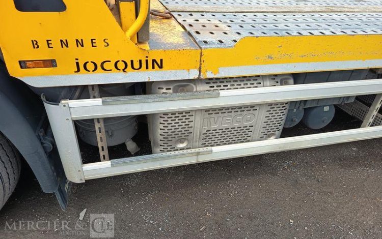 IVECO STRALIS 420 PORTE ENGIN DIESEL – PTAC : 32,25 TONNES – 264376 KMS – ANNEE 2019 JAUNE FG-240-YL