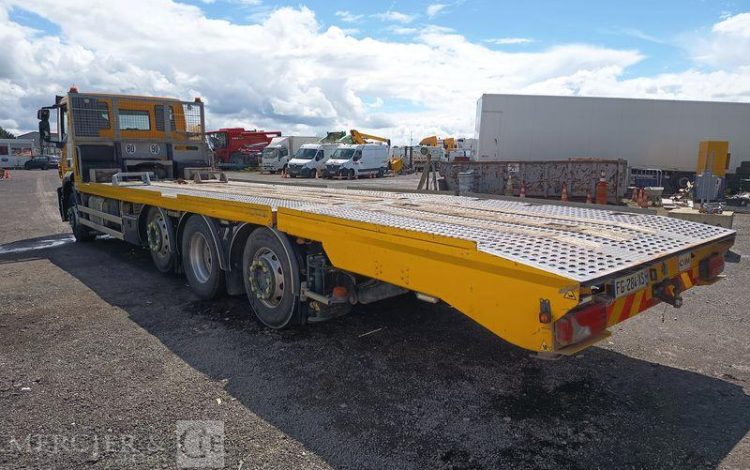 IVECO STRALIS 420 PORTE ENGIN DIESEL – PTAC : 32 TONNES – 317155 KMS – ANNEE 2019 JAUNE FG-284-XS