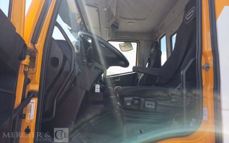 IVECO STRALIS 420 PORTE ENGIN DIESEL – PTAC : 32 TONNES – 317155 KMS – ANNEE 2019 JAUNE FG-284-XS